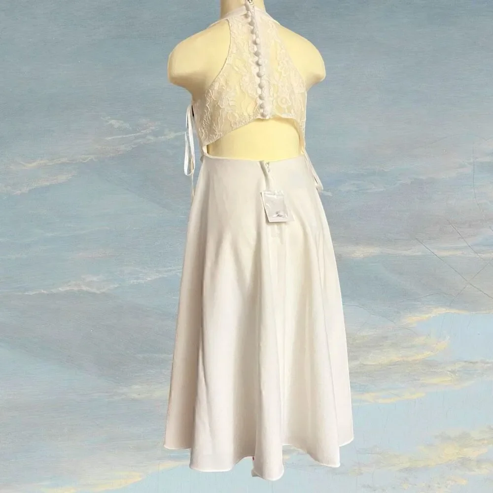 David’s Bridal Junior Bridesmaid Dress / SZ: 10 / NWT - Picture 2 of 9